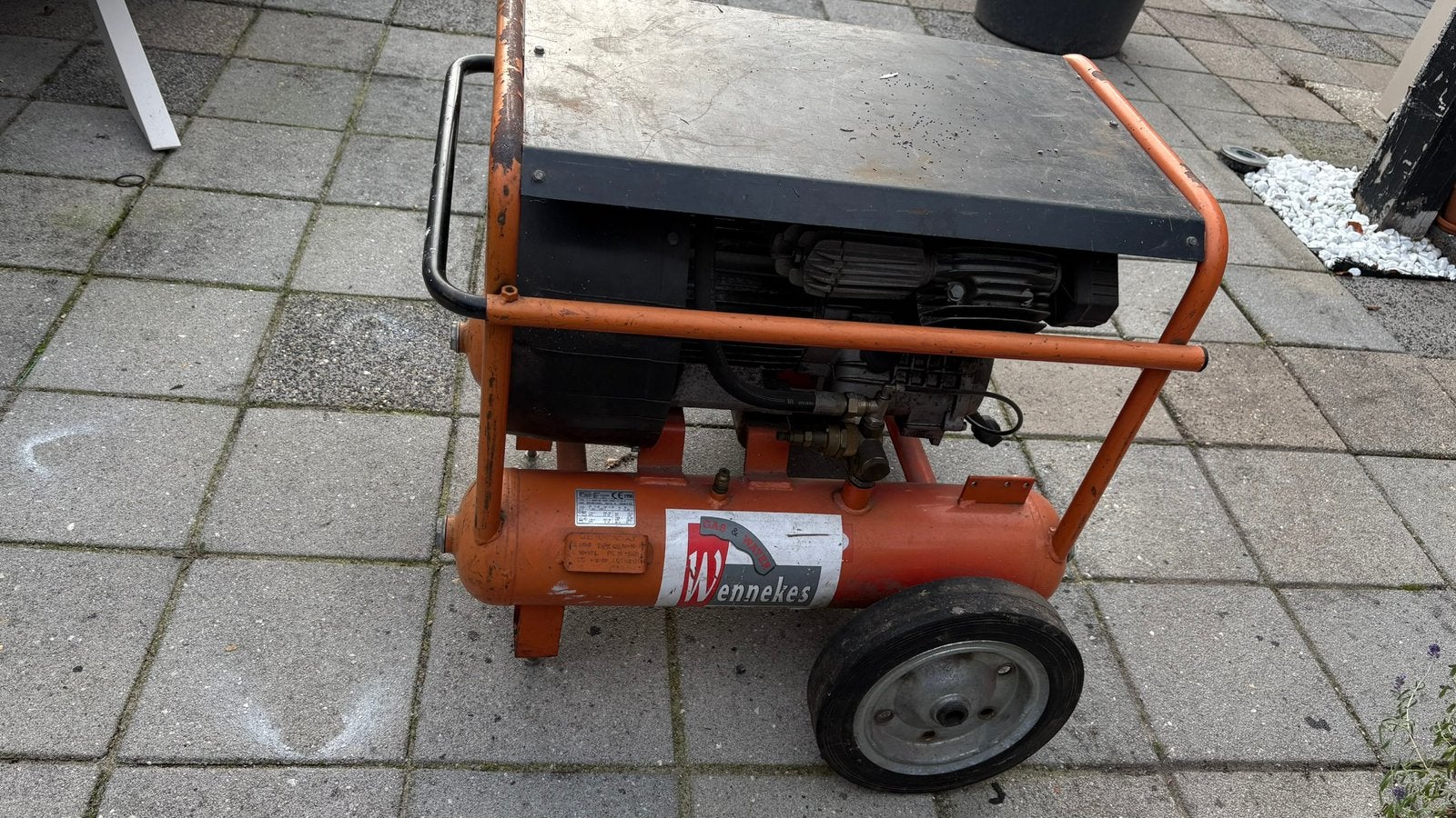 Fini Warrior compressor, Ophalen, Gebruikt, 10 bar of meer, 200 tot 400 liter/min