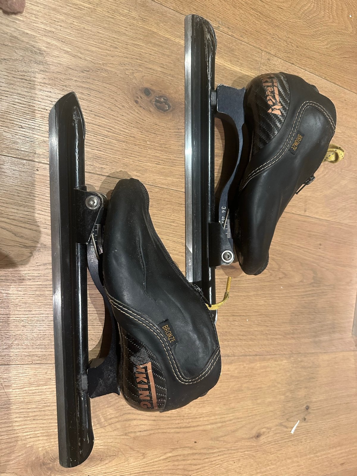 Viking Bronze Klapschaatsen - Maat 33, Sport en Fitness, Gebruikt, Ophalen of Verzenden, Noren, Viking
