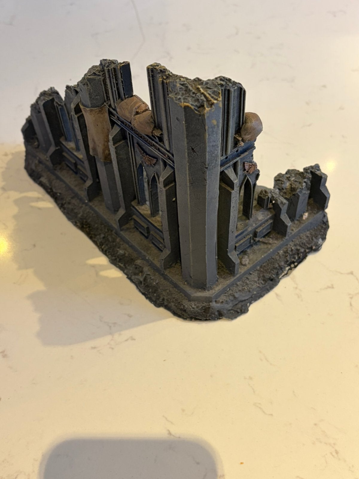 Forge World Ruined Administratum 2 FWF046 –Warhammer 40K OOP, Gebruikt, Ophalen of Verzenden, Warhammer 40000, Geverfd