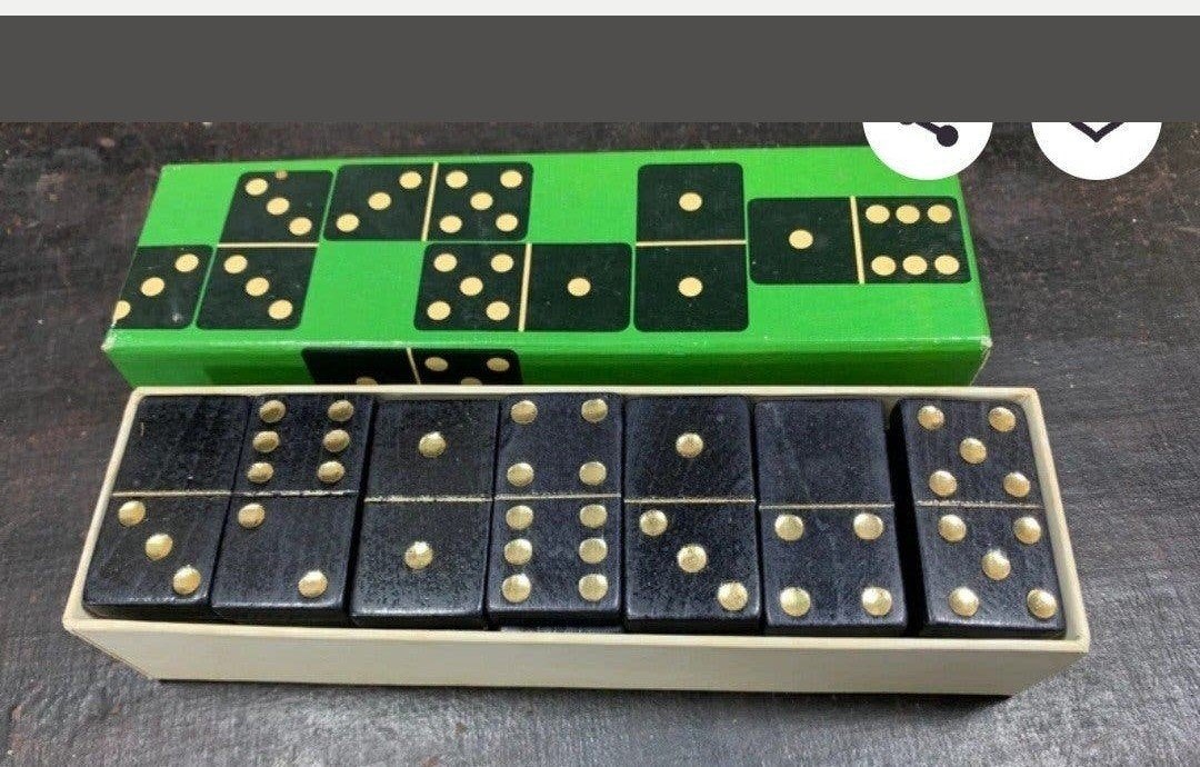 Gezocht: vintage domino spel, Ophalen of Verzenden