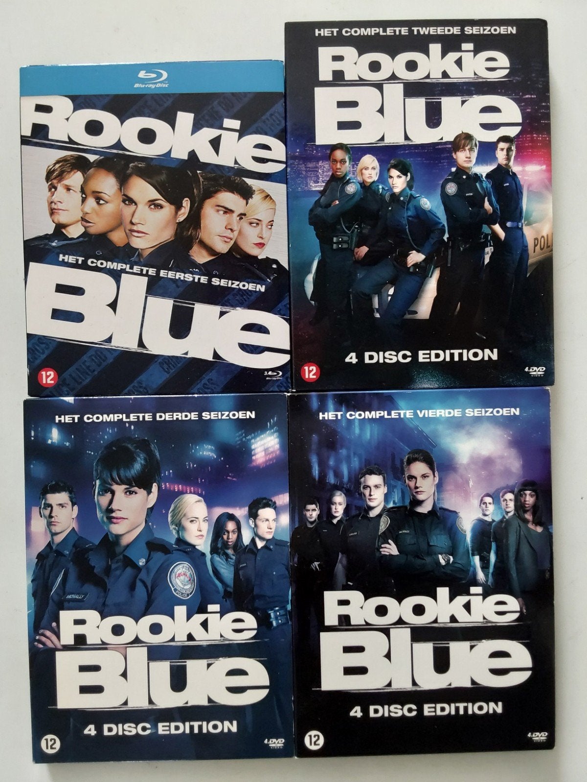 Rookie Blue seizoen 1 + 2 + 3 + 4, Engels, Nederlands, Drama, Seizoen 1