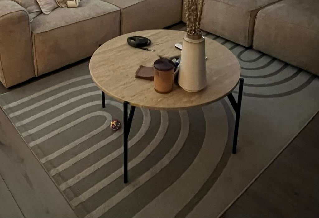 Modern Kleed met Abstract Patroon - 230 x 160 cm, Ophalen, 150 tot 200 cm, 200 cm of meer, Zo goed als nieuw