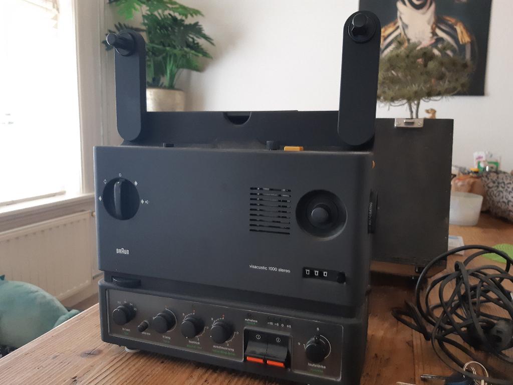 Braun Visacustic 1000 Stereo, Ophalen, 1960 tot 1980, Projector