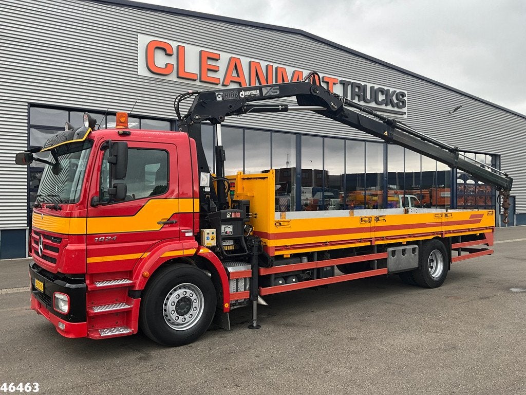 Mercedes-Benz AXOR 1824 Hiab 12 Tonmeter laadkraan, Auto's, Vrachtwagens, Automaat, Achterwielaandrijving, Diesel, Navigatiesysteem