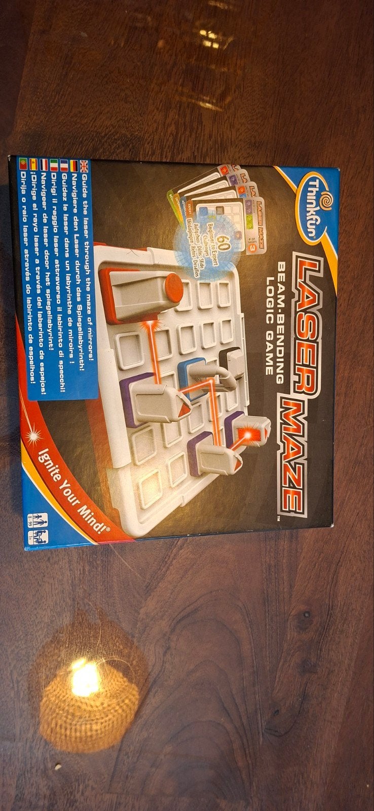 Thinkfun Laser Maze - Beam-Bending Logic Game, Een of twee spelers, Ophalen of Verzenden, Zo goed als nieuw, Thinkfun
