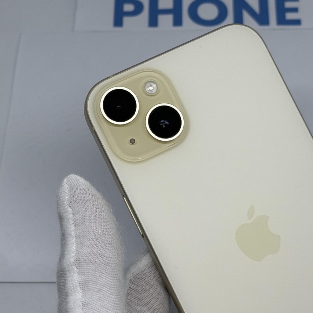 iPhone 15 Plus 128GB geel /87% batt /zeer net /garantie, Telecommunicatie, Mobiele telefoons | Apple iPhone, 128 GB, Apple, Geel