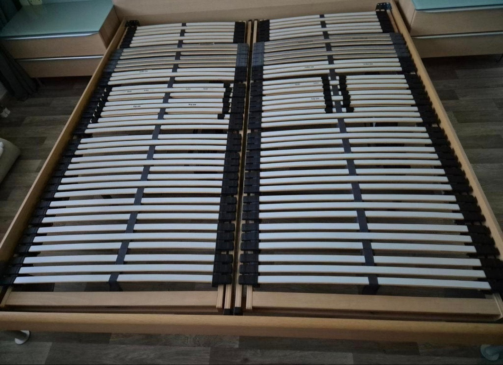 2 Eastborn electrische lattenbodems, ook matrassen t.k, Ophalen, Gebruikt, Tweepersoons, 90 cm