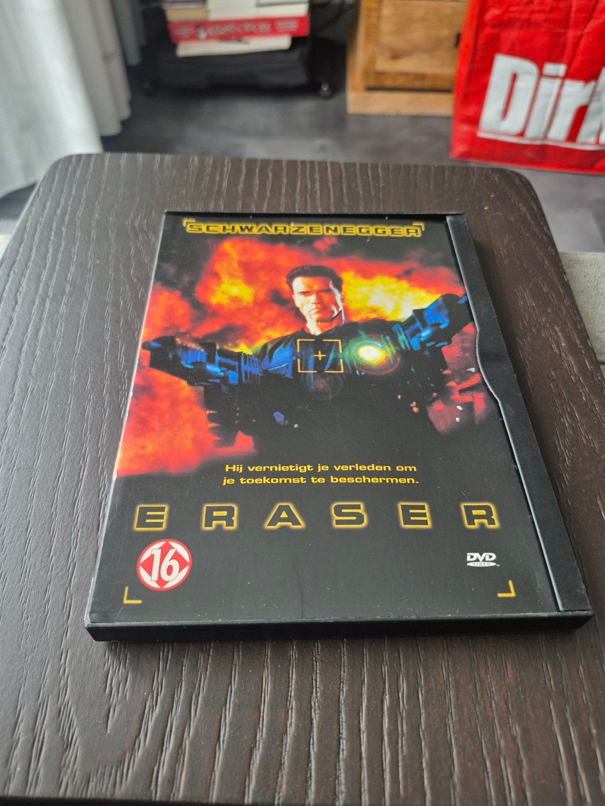 Eraser DVD - Actiethriller met Schwarzenegger, Ophalen of Verzenden