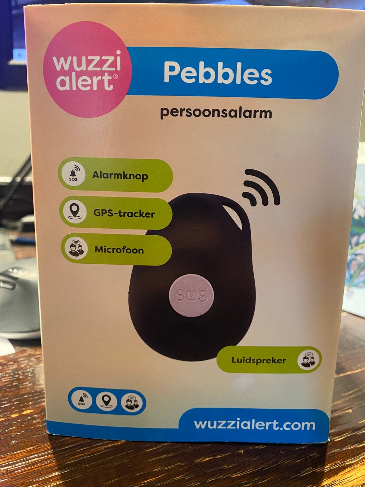 Wuzzi Alert persoonsalarm, Ophalen, Zo goed als nieuw, Detector, Sensor of Melder, Overige soorten