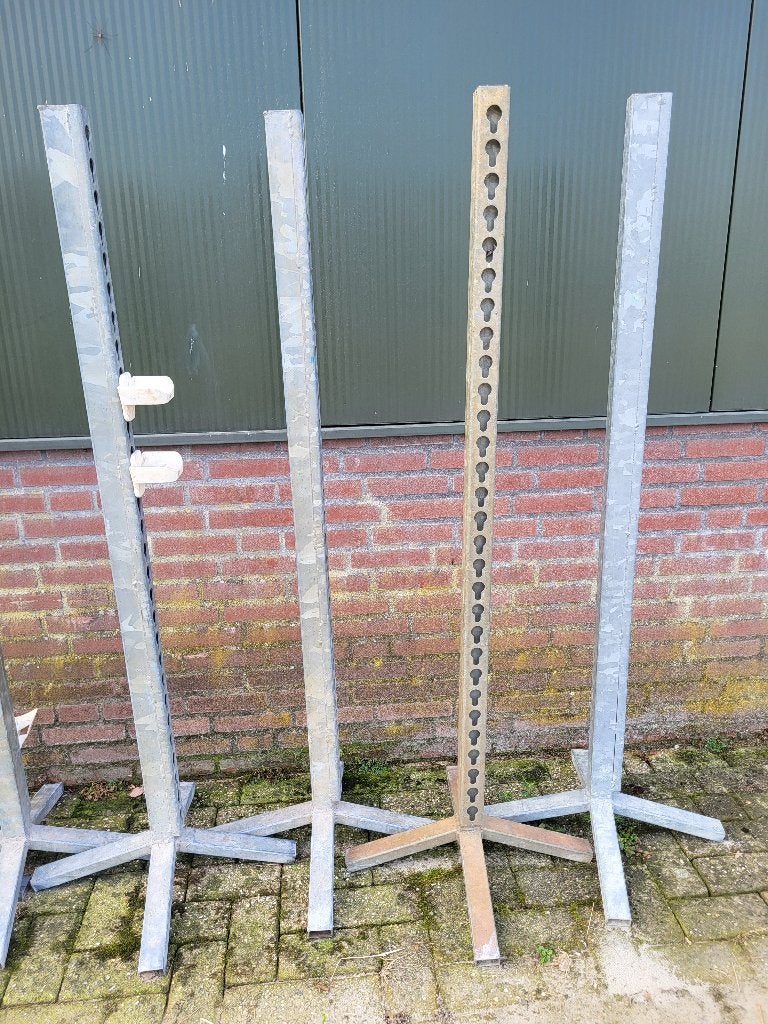 Hindernis staanders gegalvaniseerd, Dieren en Toebehoren, Ophalen, Zo goed als nieuw, Springen