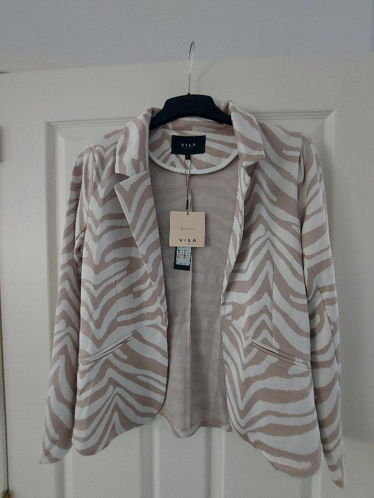 mooie blazer jasje van VILA nieuw!, Beige, Nieuw, Jasje, Ophalen