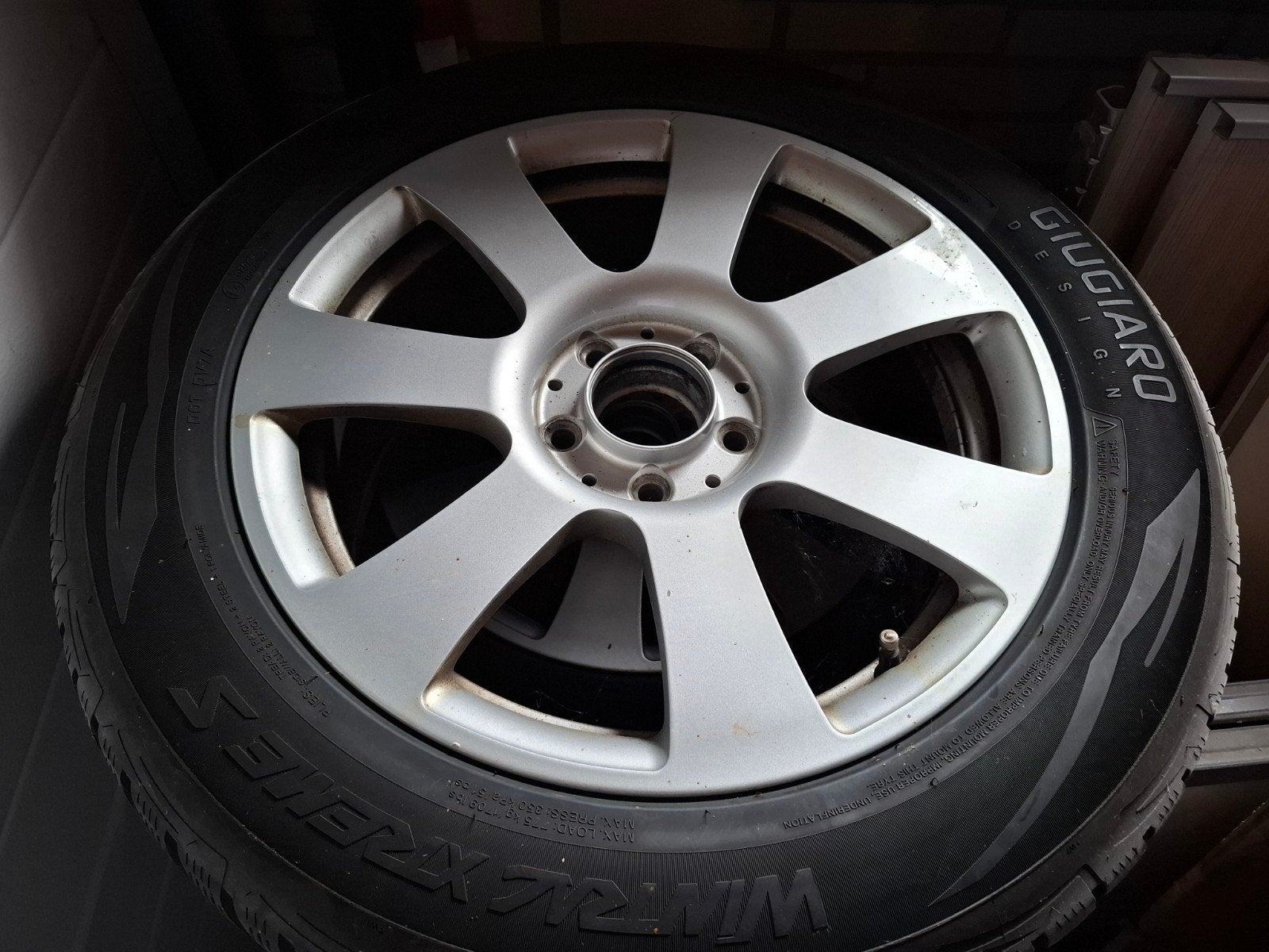 Vredestein Wintrac Xtreme S 235/55 R17, Ophalen, Gebruikt, Banden en Velgen, 17 inch