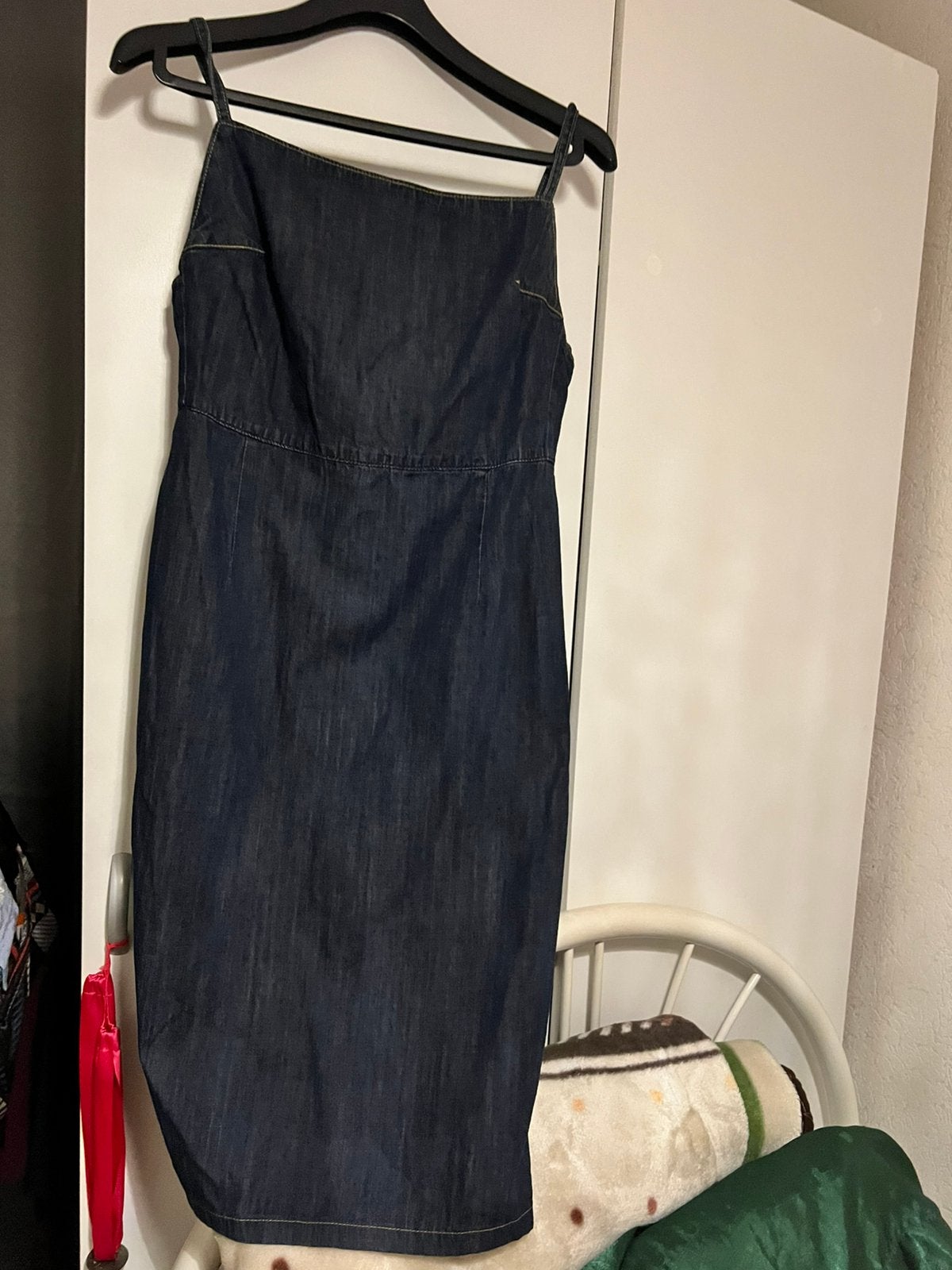 Spijkerjurk maat l, Kleding | Dames, Jurken, Blauw, Maat 42/44 (L), Ophalen of Verzenden, Zo goed als nieuw