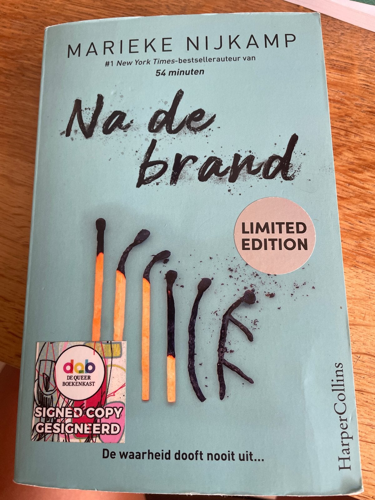 Na de brand - Marieke Nijkamp (Gesigneerd, Limited Edition), Ophalen of Verzenden, Zo goed als nieuw, Nederland