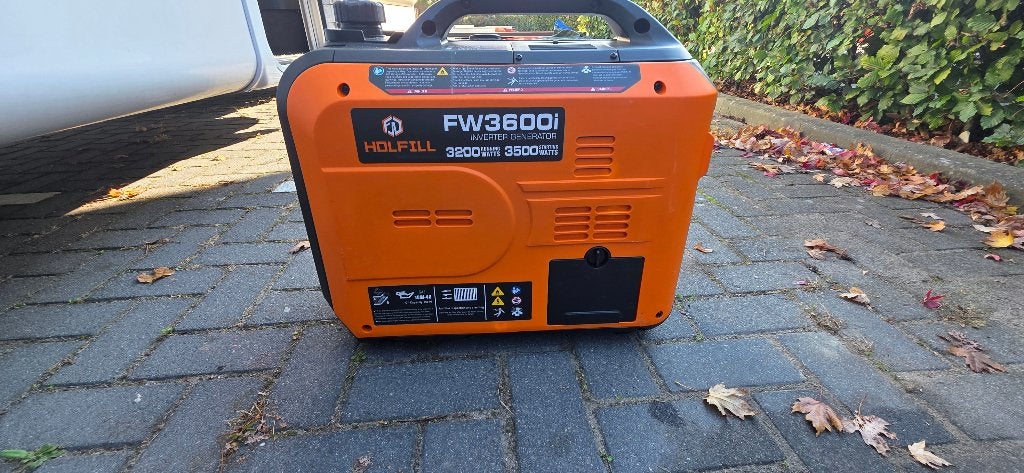 Aggregaat Generator LPG & Benzine Dual Fuel, Ophalen of Verzenden, Zo goed als nieuw, Minder dan 5 kVA, Benzine