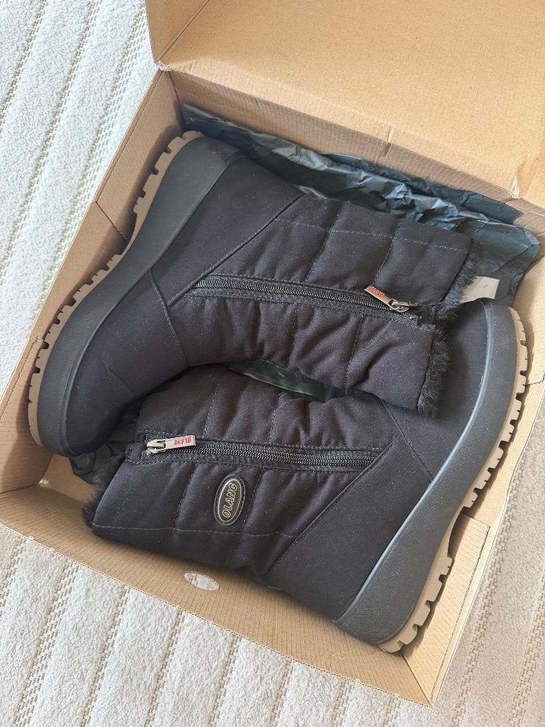 Olang snowboots winterlaarzen, Olang, Zwart, Snowboots, Ophalen of Verzenden