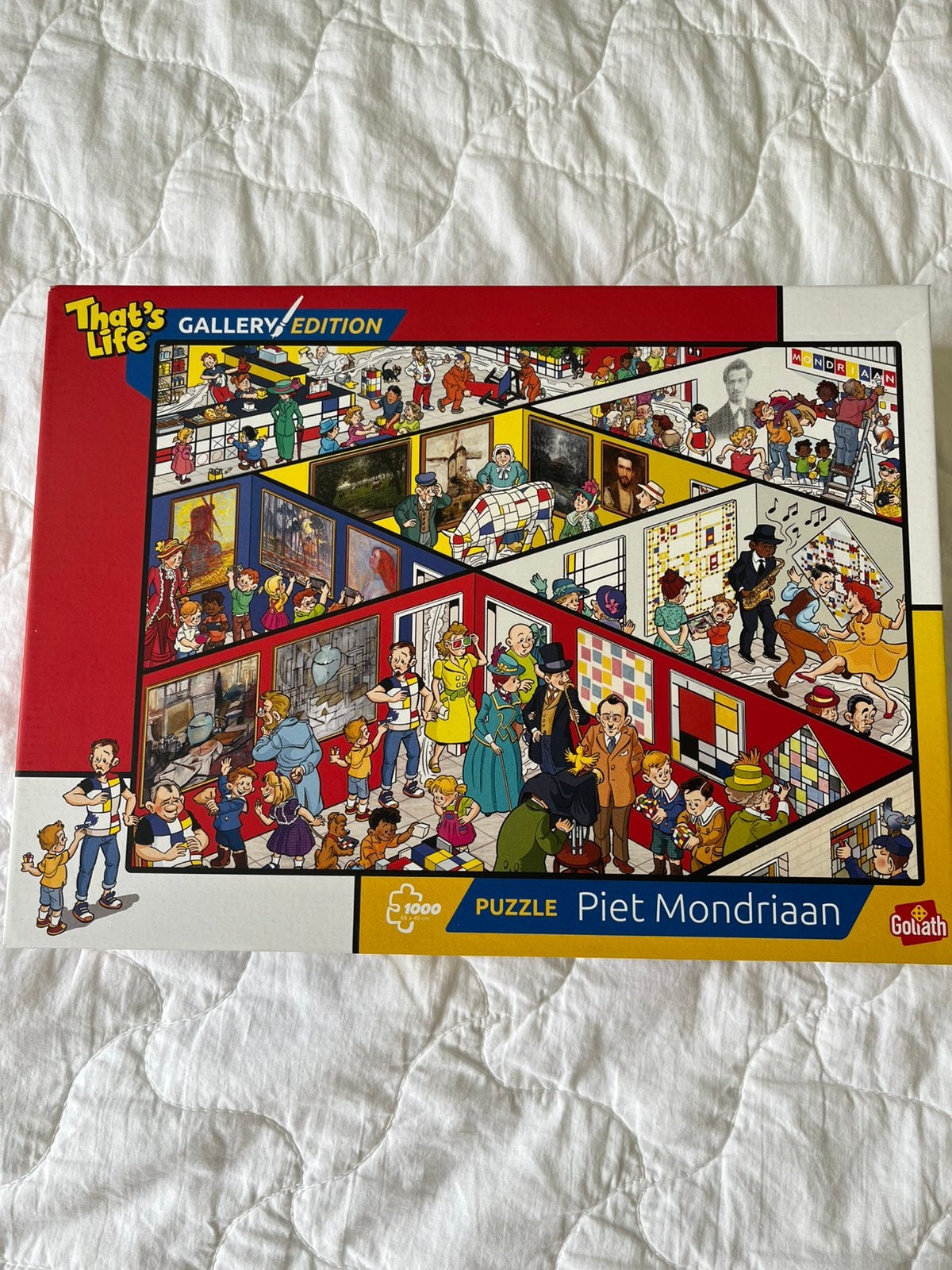 Piet Mondriaan puzzel, Ophalen of Verzenden, 500 t/m 1500 stukjes, Nieuw
