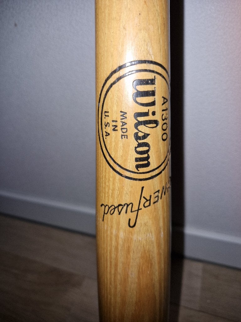 Wilson honkbal knuppel/Bat vintage, Ophalen of Verzenden, Zo goed als nieuw, Honkbal, Knuppel