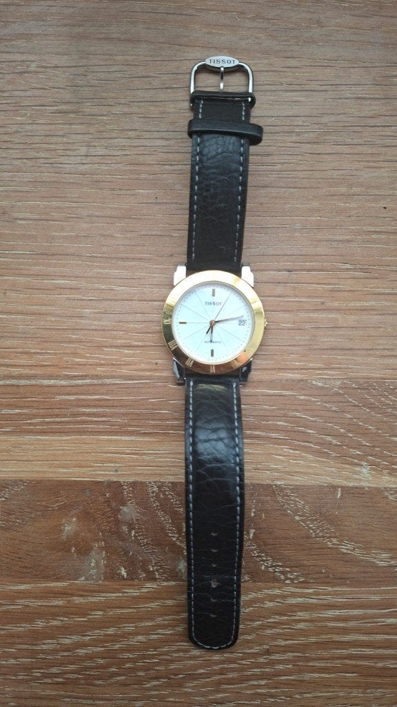 Tissot herenhorloge type L386 swiss, Verzamelen, Ophalen of Verzenden, Zo goed als nieuw