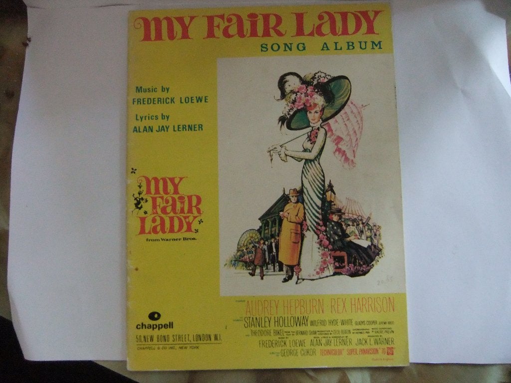 My Fair Lady Song Album - Muziekboek, Muziek en Instrumenten, Bladmuziek, Zang, Gebruikt, Verzenden, Filmmuziek en Soundtracks