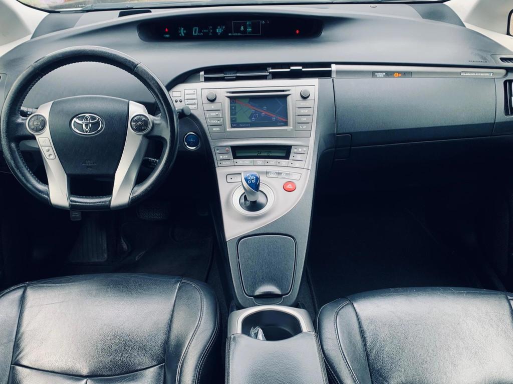 Toyota Prius 1.8 Plug-in Aspiration, Leder bekleding, Trekha, Auto's, Toyota, Euro 5, Stoelverwarming, Gebruikt, Zwart