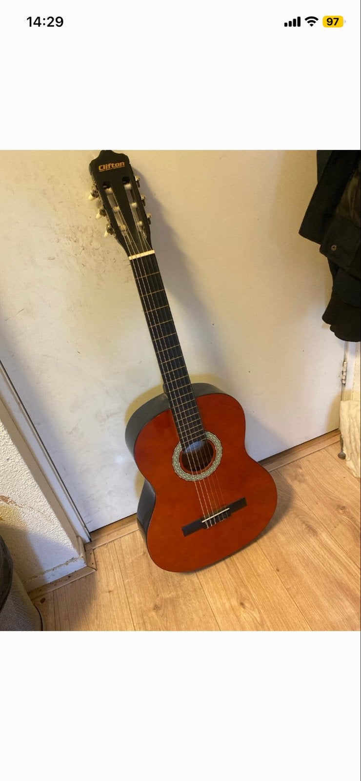 Clifton Klassieke Gitaar - Gebruikt, Muziek en Instrumenten, Ophalen, Zo goed als nieuw, Klassieke of Spaanse gitaar