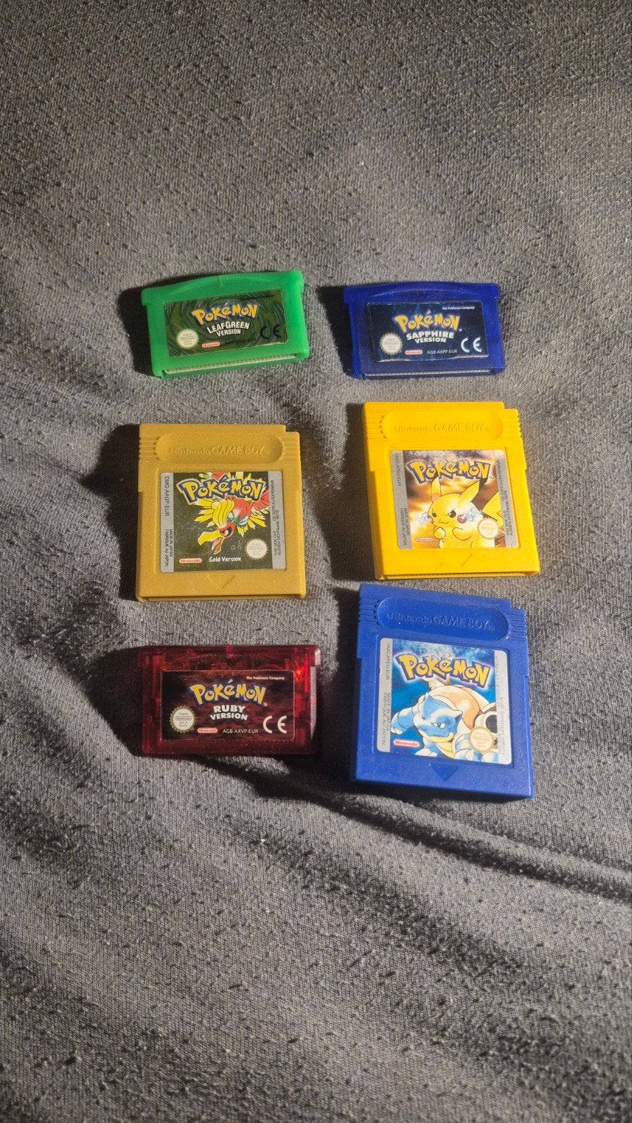 Pokémon Game Boy Spellen - Diverse Versies, Gebruikt, 1 speler, Ophalen of Verzenden, Role Playing Game (Rpg)