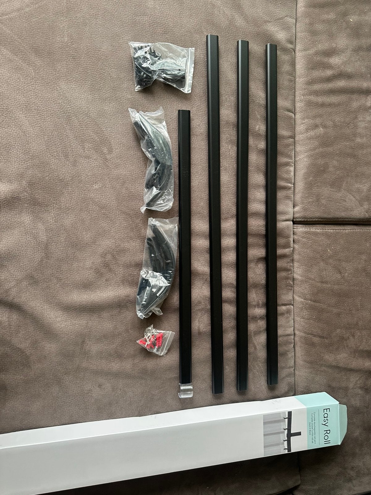 Sealskin Easy Roll Douchegordijnstangset Nieuw!, Ophalen of Verzenden, Nieuw, Zwart