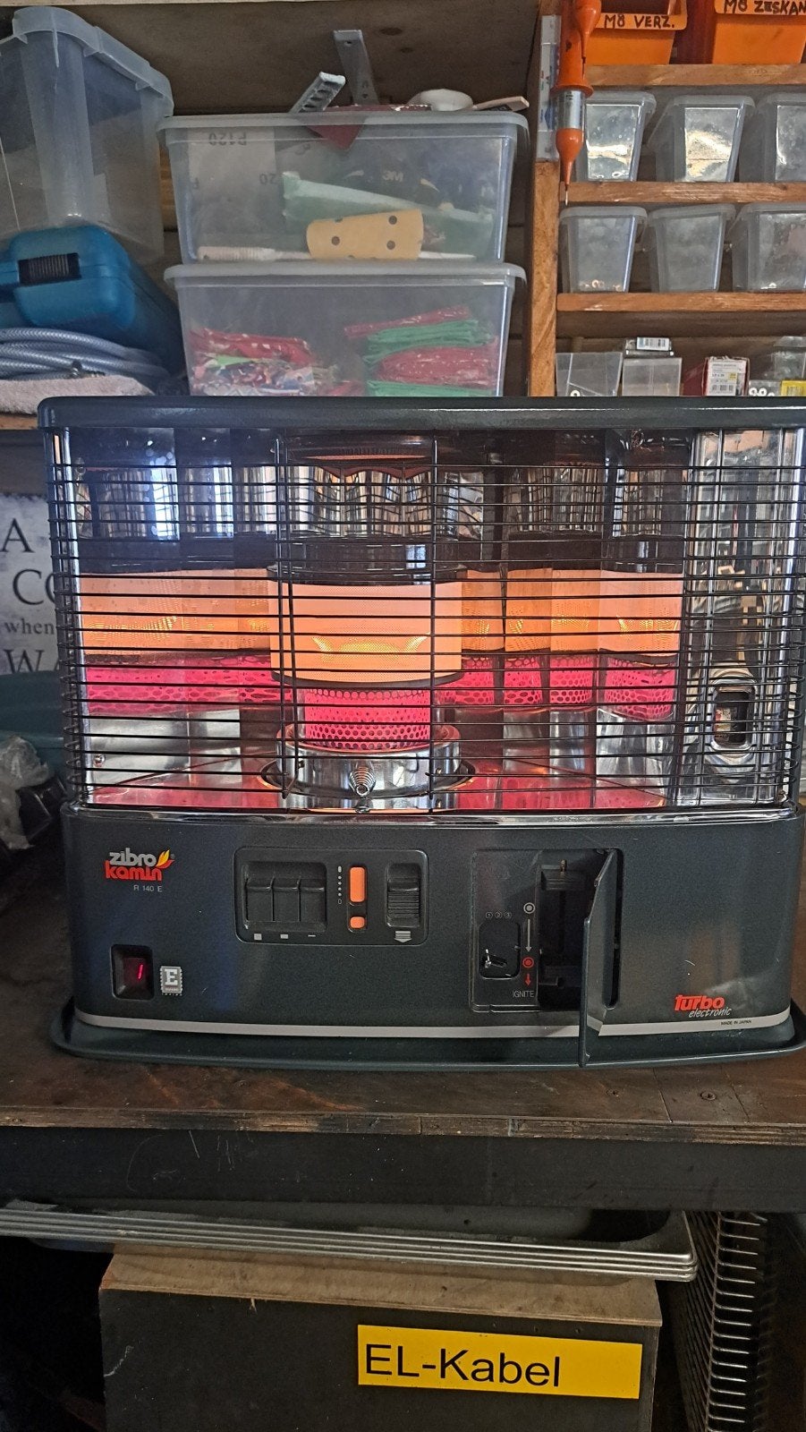 zibro R 140 C, Ophalen, Gebruikt, Overige brandstoffen, Petroleumkachel