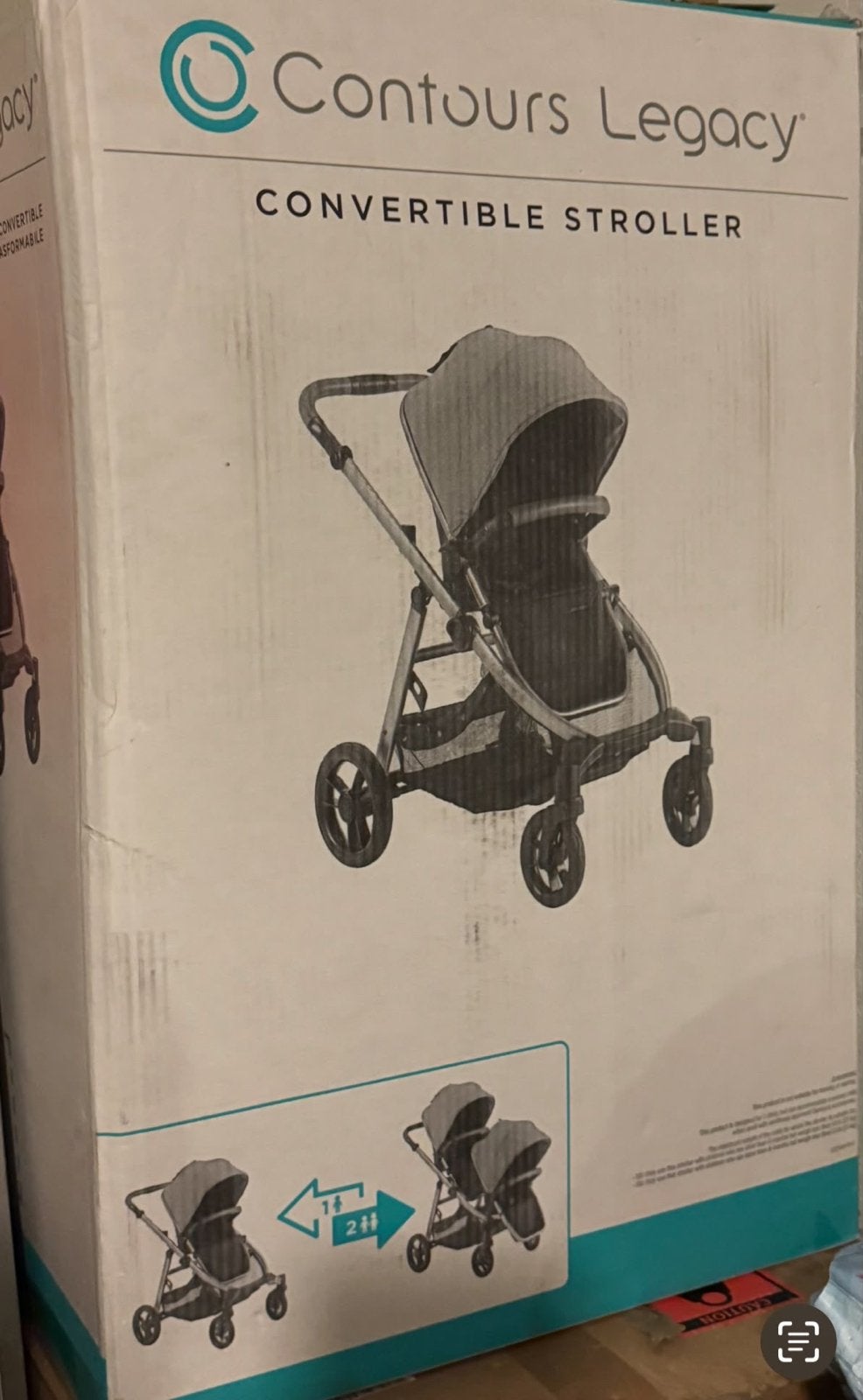 Contours Legacy Convertible Kinderwagen - Nieuw in doos, Nieuw, Duowagen, Combiwagen, Ophalen