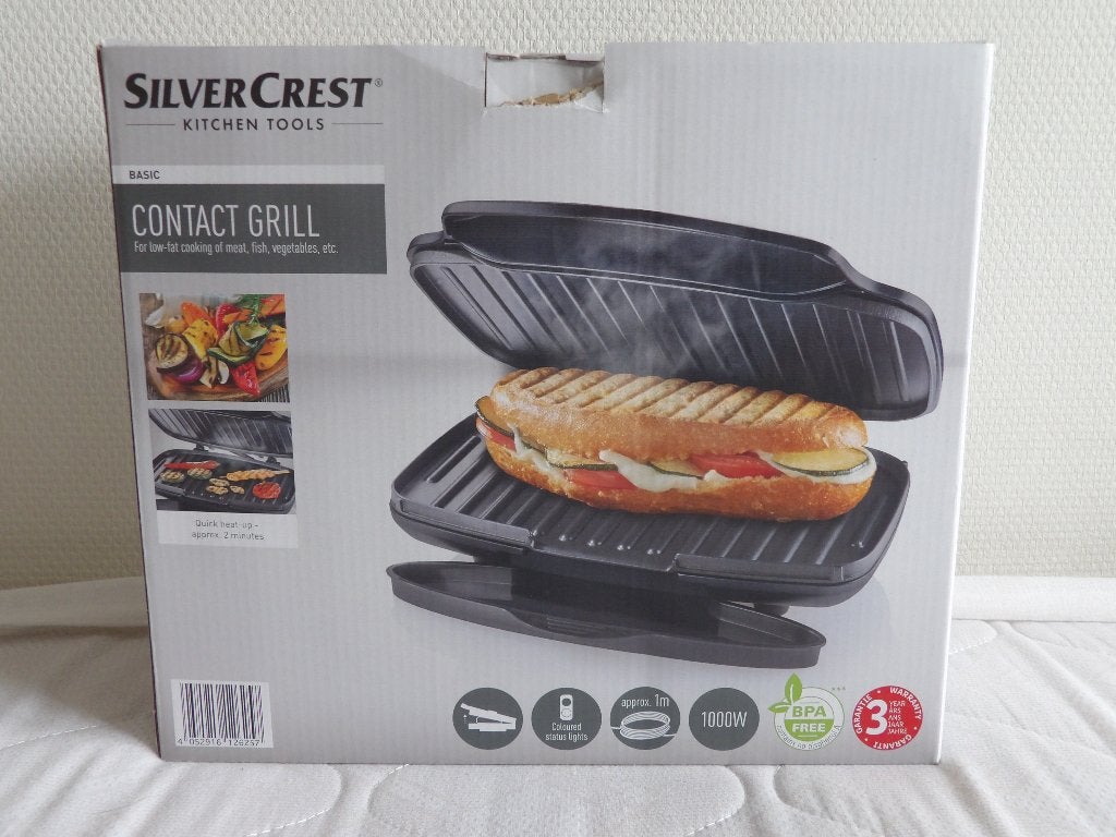 Silvercrest contactgrill - Nieuw, Witgoed en Apparatuur, Contactgrills, Nieuw, Ophalen of Verzenden