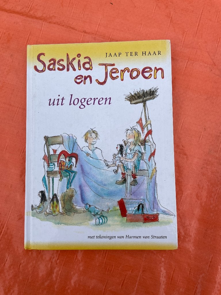 Boek saskia en jeroen uit logeren, Ophalen of Verzenden, Fictie algemeen