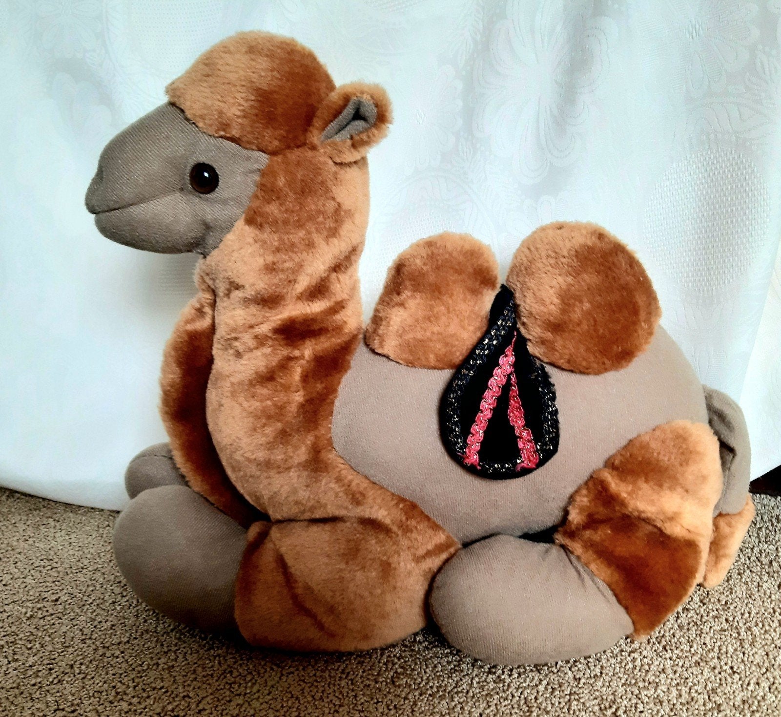 Zachte knuffel kameel., Overige typen, Ophalen of Verzenden, Zo goed als nieuw, Middelgroot (20 tot 80 cm)