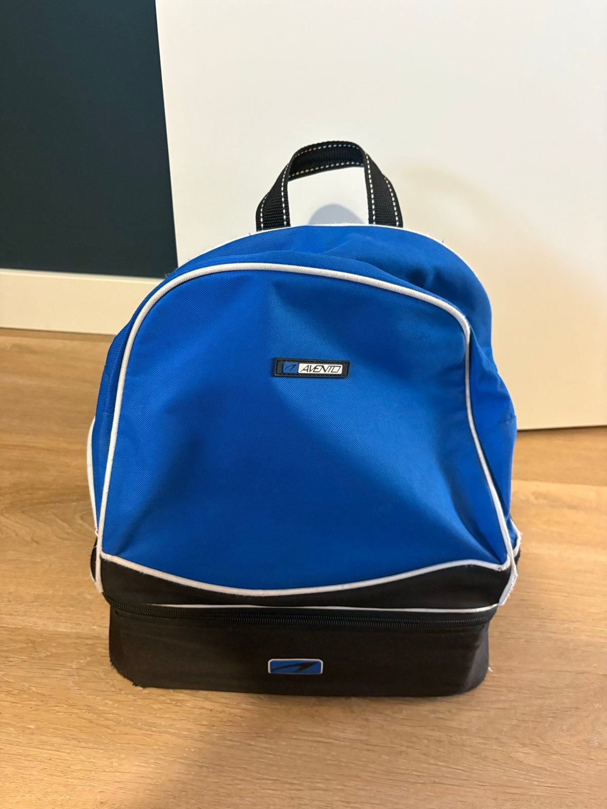 Voetbalrugzak met apart schoenenvak - Blauw, Ophalen