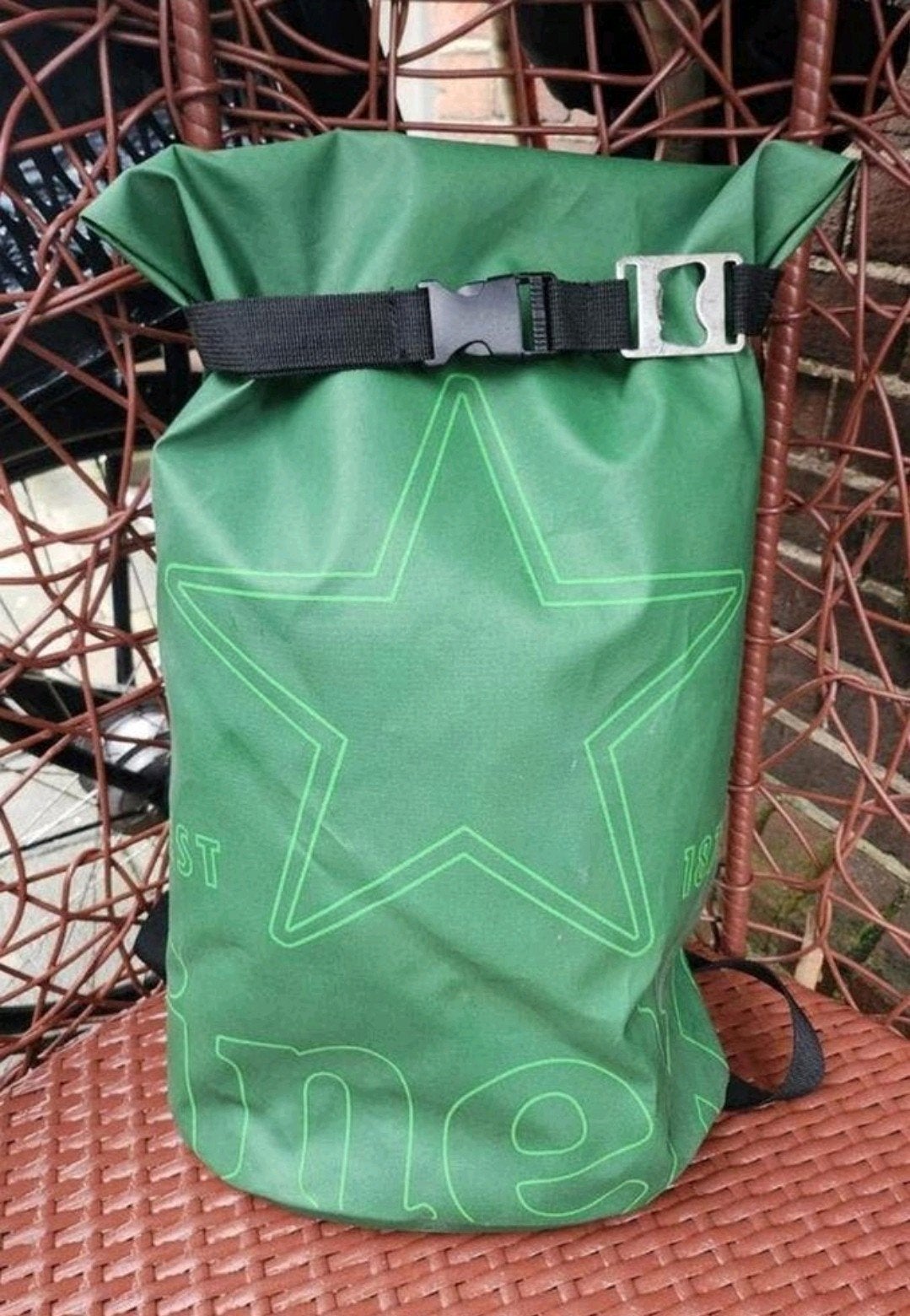 Heineken Rugtas Waterdicht ZGAN, Ophalen of Verzenden, Zo goed als nieuw, Overige merken, Waterdicht