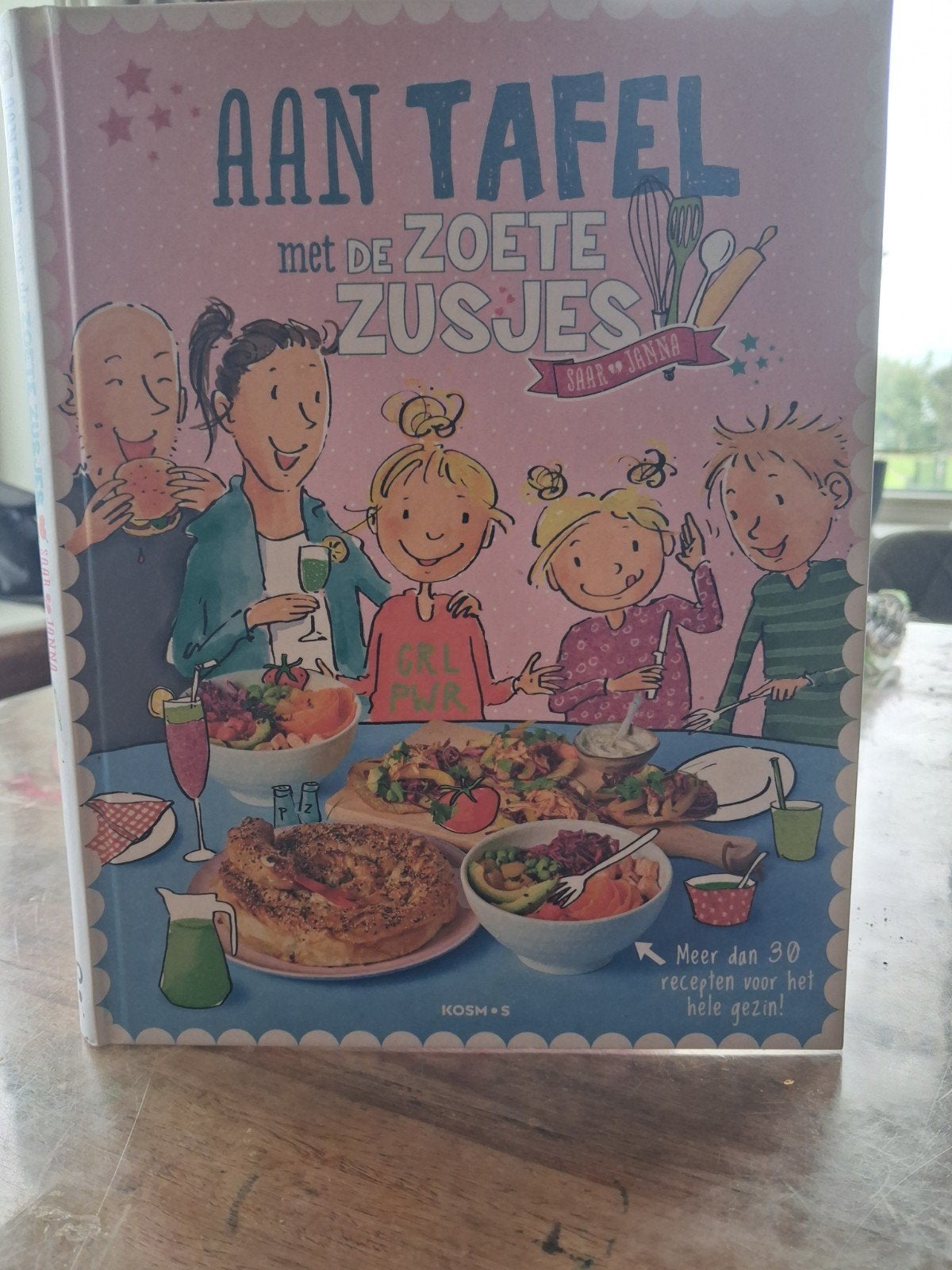 Aan Tafel met de Zoete Zusjes - Kookboek voor het gezin, Zo goed als nieuw, Saaar & Janna, Gezond koken, Overige gebieden