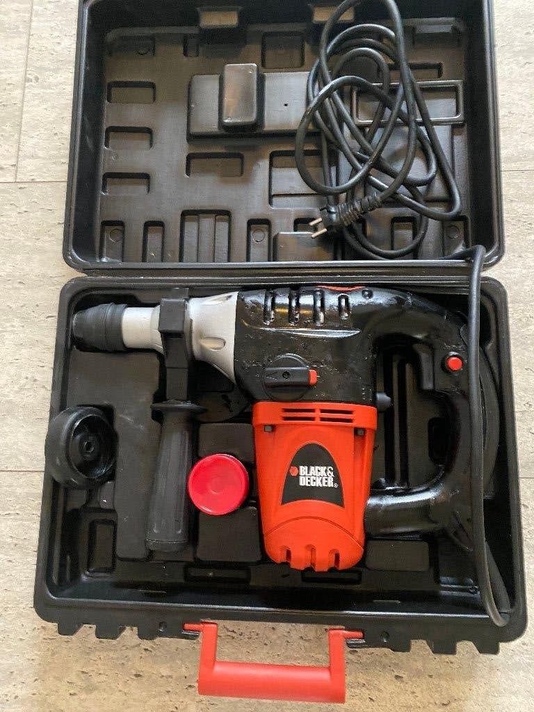 Boorhamer black en decker, Ophalen, Boor- en/of Breekhamer, Variabele snelheid, Gebruikt