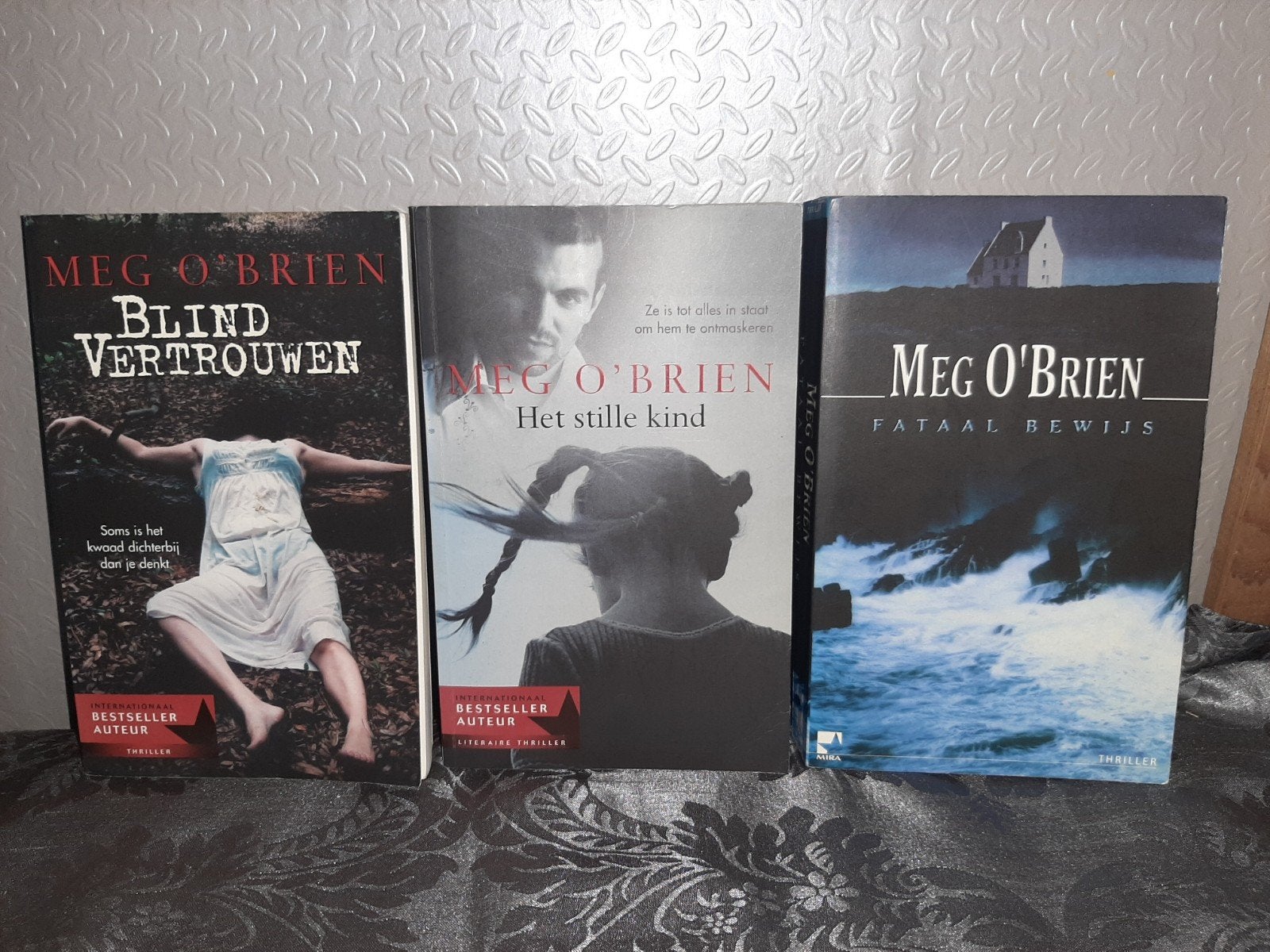 Meg O'Brien Thriller Boeken Set - 3 Stuks, Ophalen of Verzenden, Gelezen, Meg O'Brien, Nederland