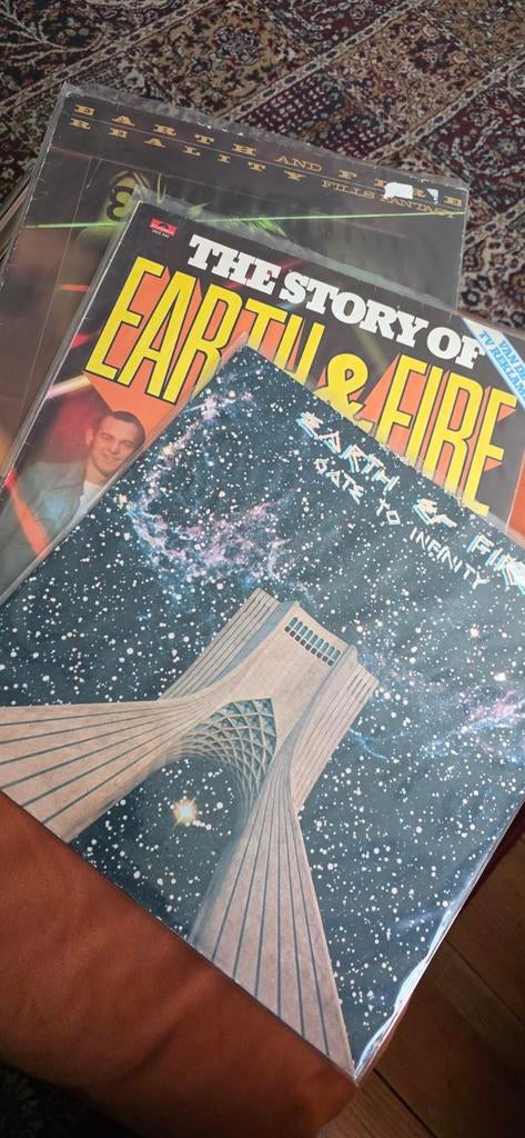 Earth & Fire - 3x LP, Ophalen of Verzenden, Gebruikt, 12 inch