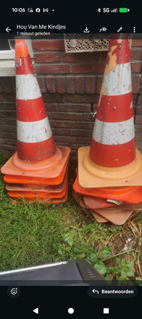 Pionnen kegels oranje, Ophalen of Verzenden