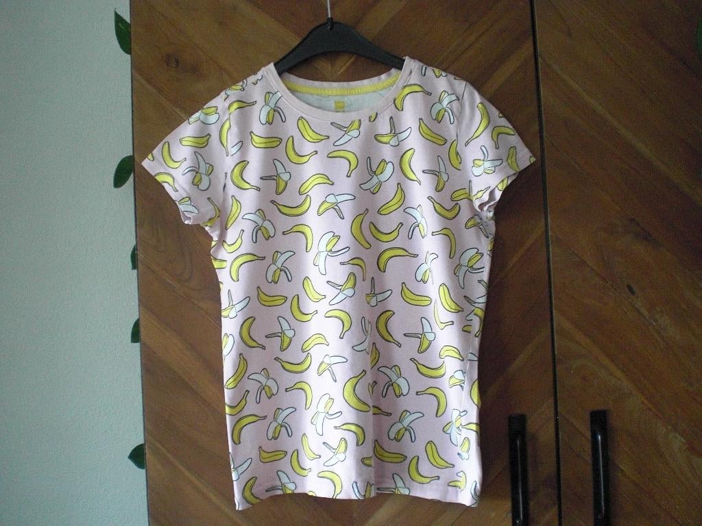 Leuk (Slaap) Shirtje van Hema. Maat 152/164, Gebruikt, Meisje, Ophalen of Verzenden, Shirt of Longsleeve