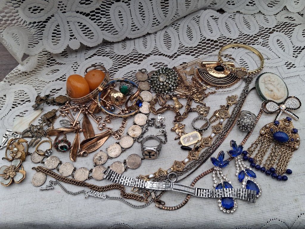 Lot vintage SLOOP sieraden, Verzenden, Overige materialen, Overige typen, Met edelsteen