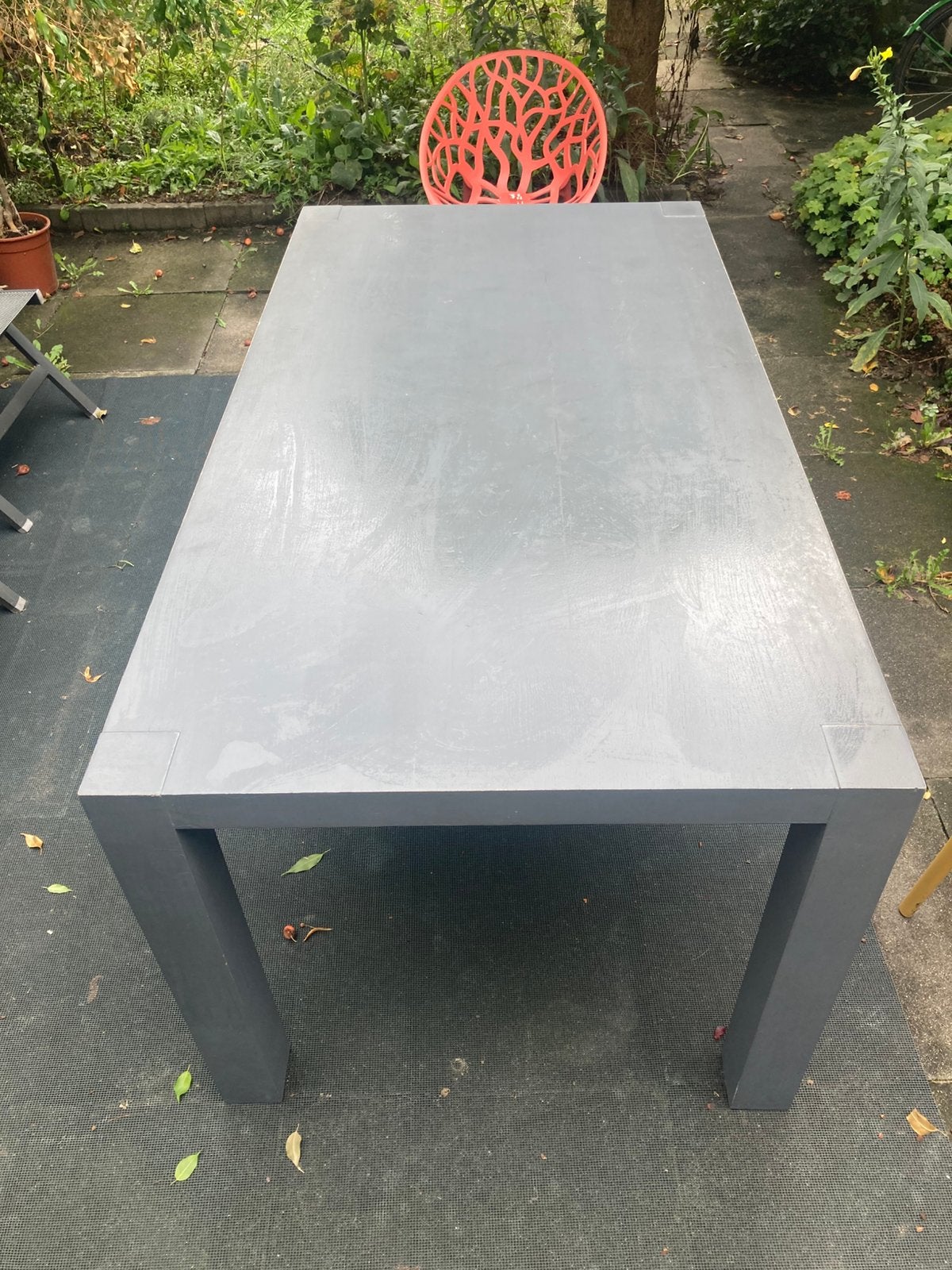 Eettafel 170x90, Ophalen, 50 tot 100 cm, Zo goed als nieuw, 150 tot 200 cm