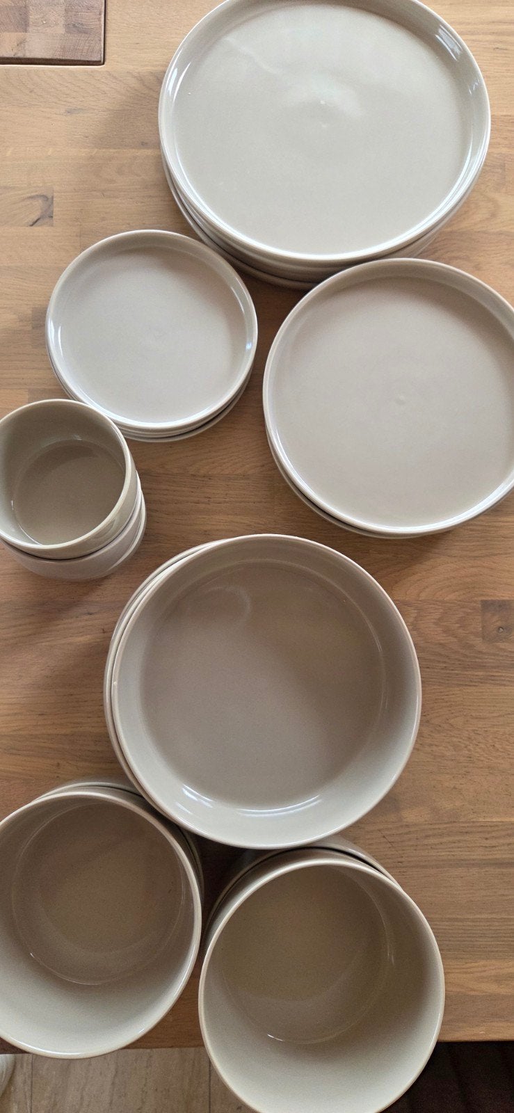4 pers servies, Ophalen, Zo goed als nieuw, Porselein, Overige stijlen