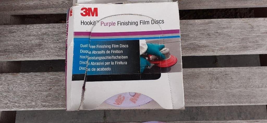 Hookit Purple Finishing Film Discs, Ophalen of Verzenden