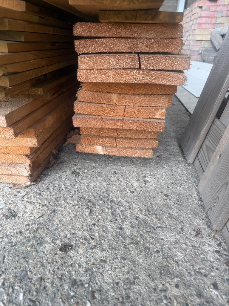 Steigerplanken nieuw ongebruikt, Doe-het-zelf en Verbouw, Hout en Planken, Ophalen, Gebruikt, 25 tot 50 mm, Plank