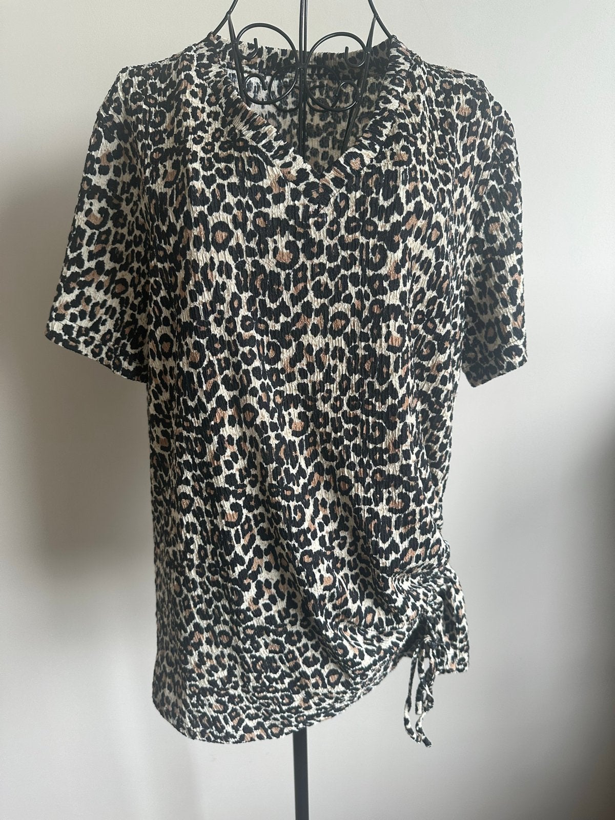 Costes blouse met luipaardprint - Maat XL, Meerkleurig, Maat 46/48 (XL) of groter, Ophalen of Verzenden, Zo goed als nieuw