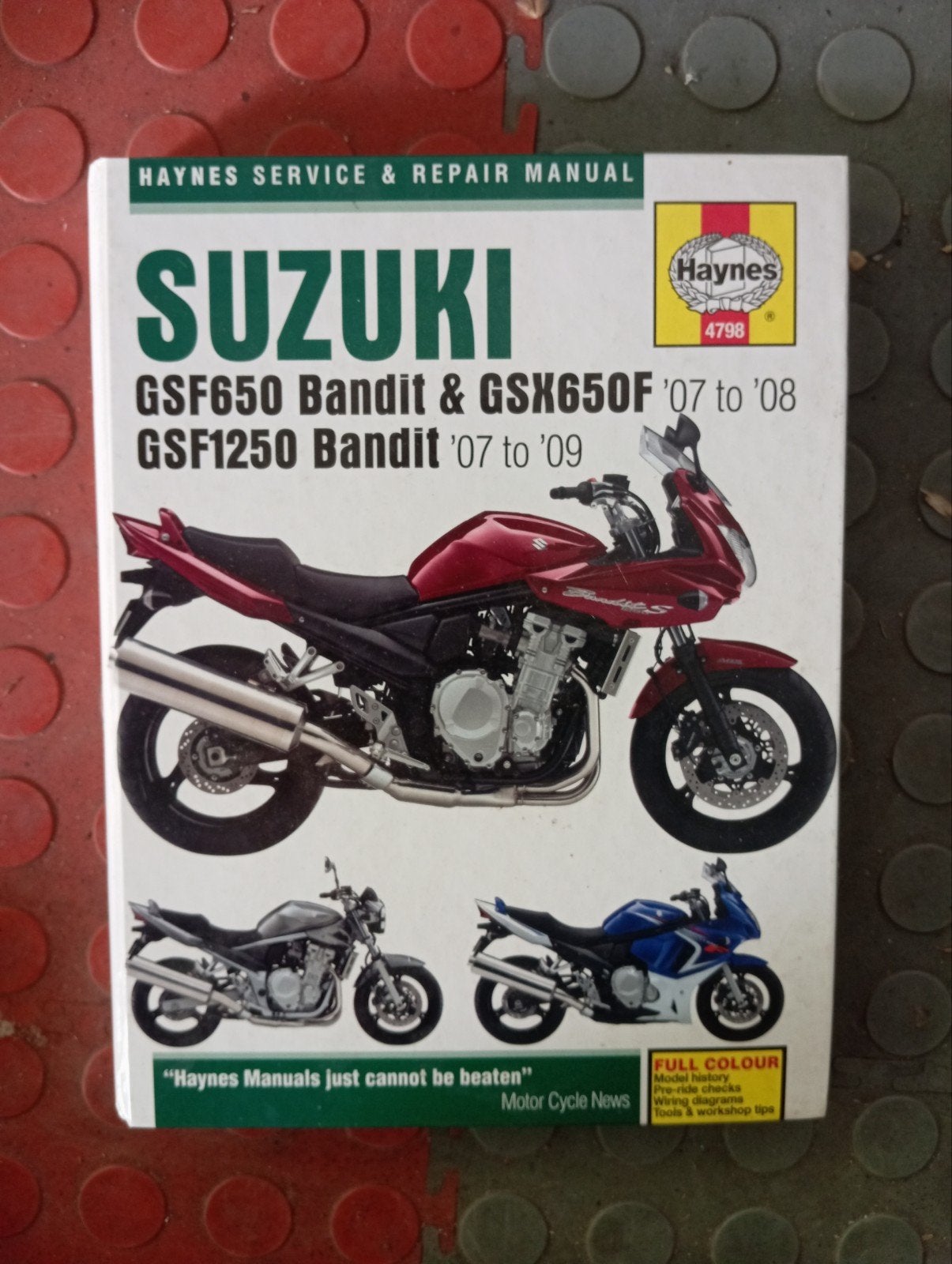 Haynes Werkplaatshandboek Suzuki Bandit GSF/GSX, Ophalen of Verzenden