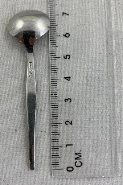 Gero Zilduro 730 Romanti theeschep 9cm serveerlepel RVS, Huis en Inrichting, Keuken | Bestek, Coolsingel 104, 3011 AG Rotterdam, Netherlands