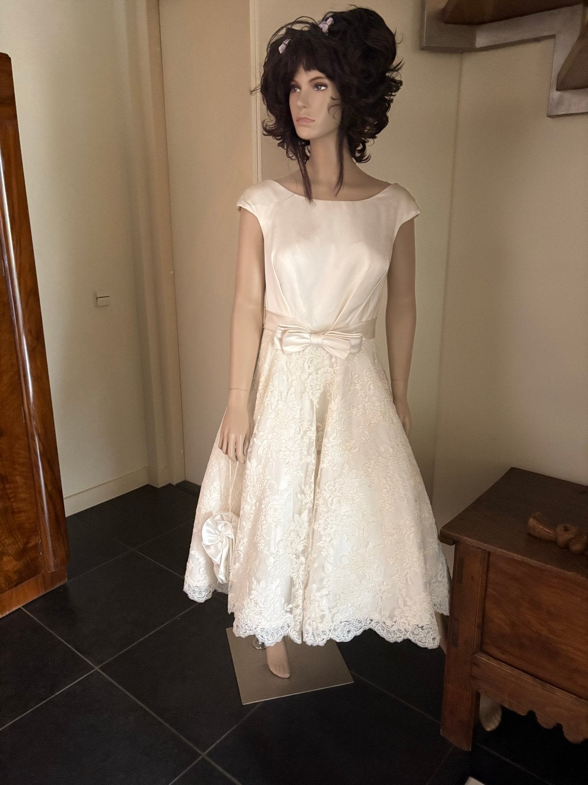 Vintage  retro Mannequin pop - Etalagepop 170 cm, Ophalen, Gebruikt